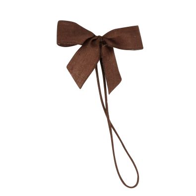 2-Flügel-Schleifen aus Tencel mit elastischem Umband 25 cm lang