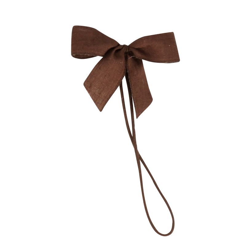 2-Flügel-Schleifen aus Tencel mit elastischem Umband 25 cm lang