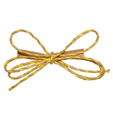6-Flügelschleife aus Papierkordel