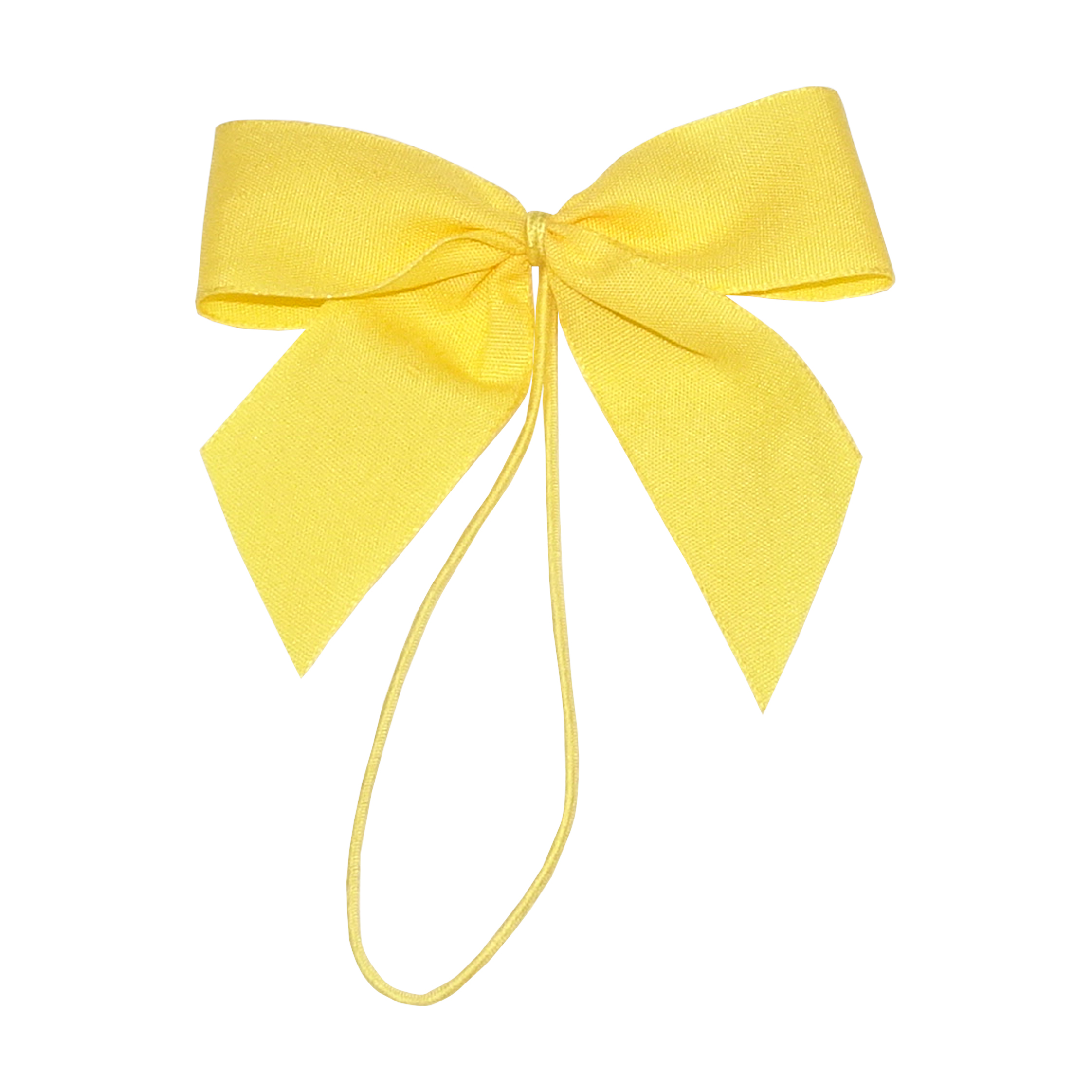 2-Flügel-Schleifen aus Tencel mit elastischem Umband 25 cm lang