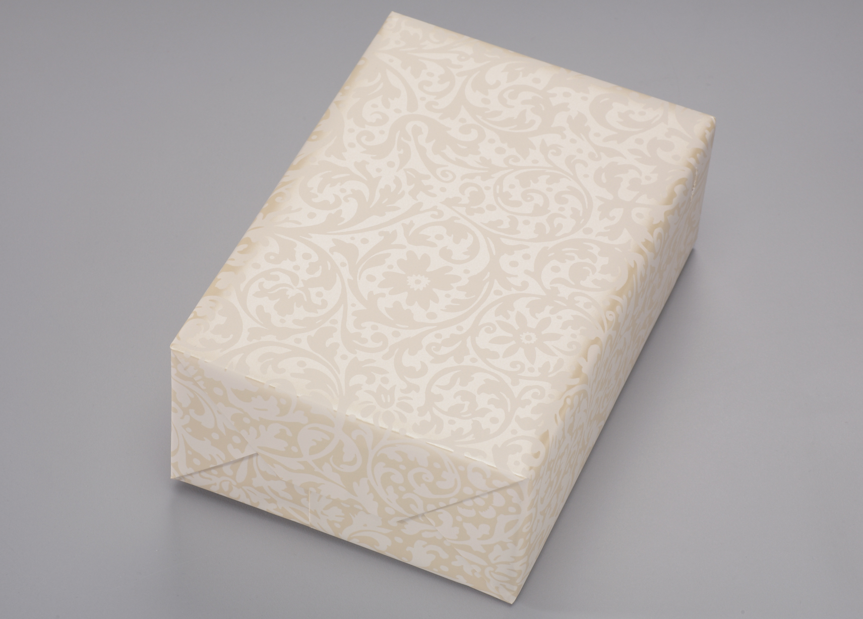 Geschenkpapier Paisley creme