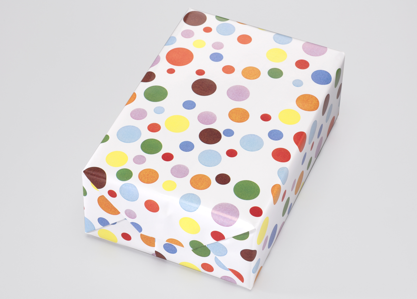 Geschenkpapier Bunte Punkte